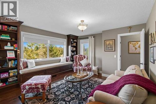 Reading Room Primary - 41 Evergreen Mount Sw, Calgary, AB - Indoor Photo Showing Living Room