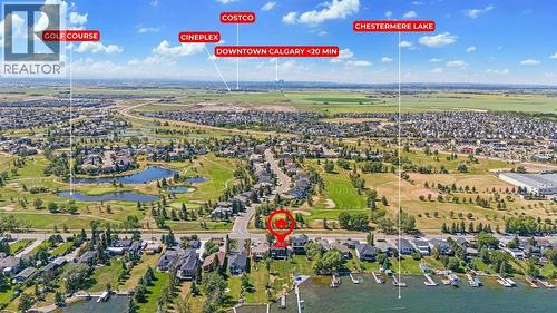 COMMUNITY - 340 West Chestermere Drive, Chestermere, AB - Outdoor With Body Of Water With View