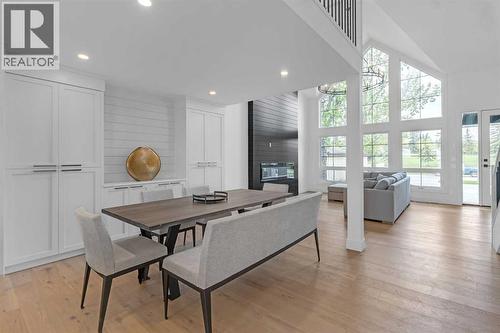 DINING AREA - 340 West Chestermere Drive, Chestermere, AB - Indoor