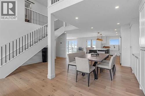 340 West Chestermere Drive, Chestermere, AB - Indoor Photo Showing Dining Room