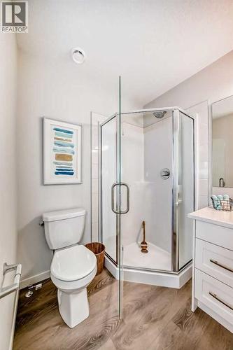307, 474 Seton Circle Se, Calgary, AB - Indoor Photo Showing Bathroom