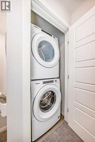 307, 474 Seton Circle Se, Calgary, AB - Indoor Photo Showing Laundry Room