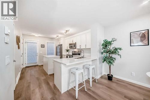 307, 474 Seton Circle Se, Calgary, AB - Indoor Photo Showing Kitchen