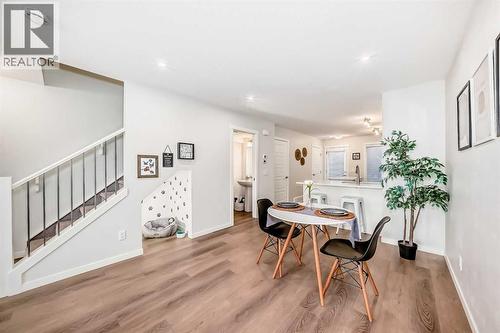 307, 474 Seton Circle Se, Calgary, AB - Indoor Photo Showing Dining Room