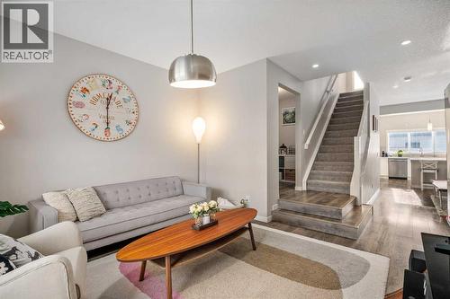 63 Masters Crescent Se, Calgary, AB - Indoor Photo Showing Living Room