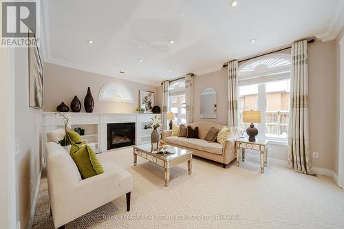 165 Alison Crescent, Oakville, ON - Indoor Photo Showing Living Room With Fireplace