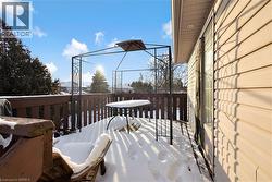 View of wooden terrace - 