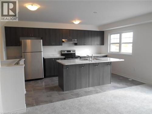 15 Outlook Terrace, Kitchener, ON - Indoor Photo Showing Kitchen With Stainless Steel Kitchen With Double Sink