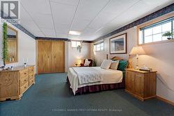 Lower level, home's 4th bedroom - 