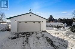 One of two detached double garages - 