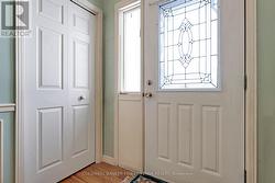 Foyer has convenience of large closet - 