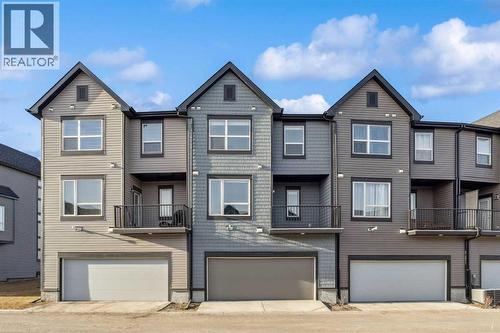 54 Evanscrest Manor Nw, Calgary, AB - Outdoor With Balcony With Facade