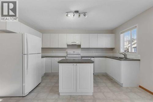 Lots of Counter/Cabinet Space - 183 Covepark Way Ne, Calgary, AB - Indoor Photo Showing Kitchen With Double Sink