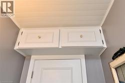More Bonus Upper Storage Cabinets in Bathroom - 