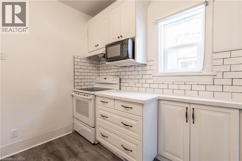 Unit #1's kitchen. - 388 Charlton Avenue W, Hamilton, ON - Indoor Photo Showing Kitchen