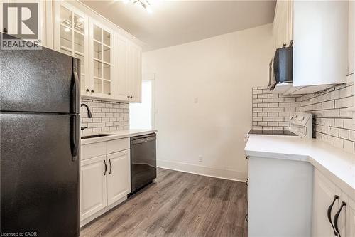 Unit #1's kitchen. - 388 Charlton Avenue W, Hamilton, ON - Indoor Photo Showing Kitchen