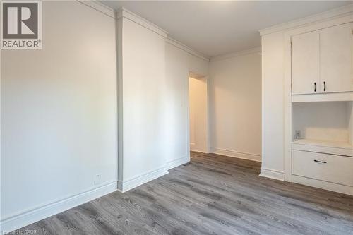 Unit #1's primary bedroom. - 388 Charlton Avenue W, Hamilton, ON - Indoor Photo Showing Other Room