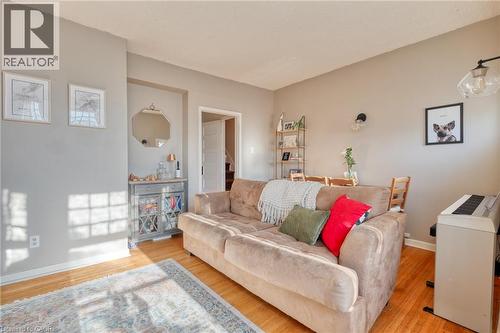 Unit #2's living room. - 388 Charlton Avenue W, Hamilton, ON - Indoor Photo Showing Living Room