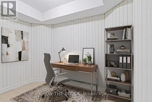 Virtually Staged - 409 Silverthorne Crescent, Mississauga, ON - Indoor Photo Showing Office