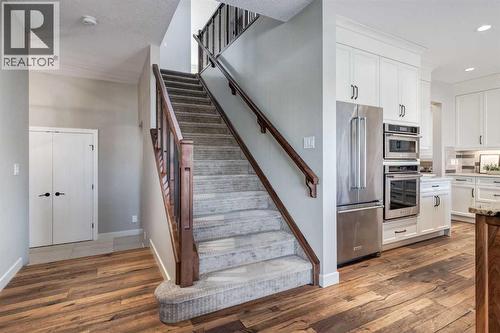 687 Cranston Avenue Se, Calgary, AB - Indoor Photo Showing Kitchen With Stainless Steel Kitchen