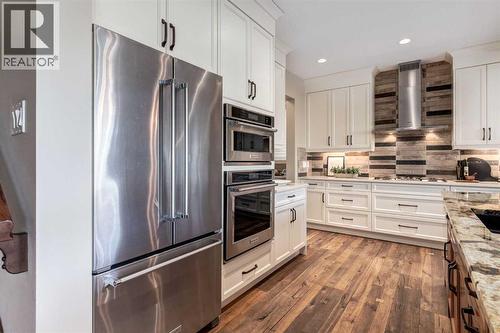 687 Cranston Avenue Se, Calgary, AB - Indoor Photo Showing Kitchen With Stainless Steel Kitchen With Upgraded Kitchen