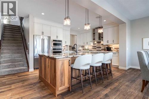 687 Cranston Avenue Se, Calgary, AB - Indoor Photo Showing Kitchen With Stainless Steel Kitchen With Upgraded Kitchen