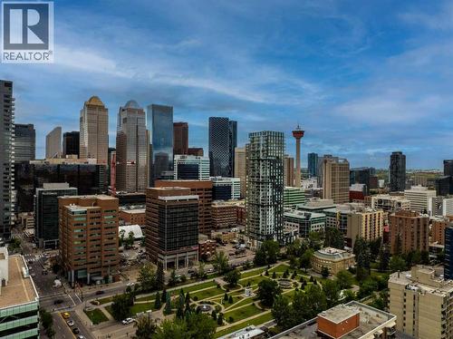 407, 310 12 Avenue Sw, Calgary, AB - Outdoor With View