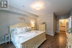 Oversized primary bedroom with updated lighting - 