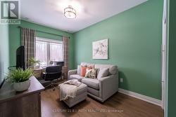 Bedroom #2; Used as a den, potential for an office - 