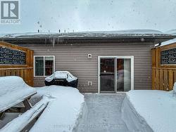 Sliding door walkout to private back deck - 