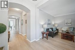 Hallway with arched walkways - 