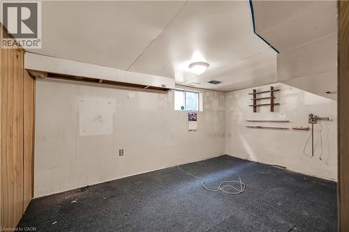 1256 Cannon Street E, Hamilton, ON - Indoor Photo Showing Basement