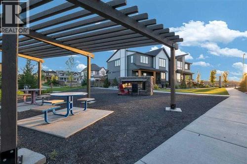 park with fireplace - summer - 16 Treeline Lane Sw, Calgary, AB - Outdoor