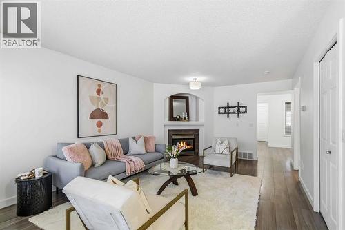 250 Fox Crescent, Fort Mcmurray, AB - Indoor Photo Showing Living Room With Fireplace