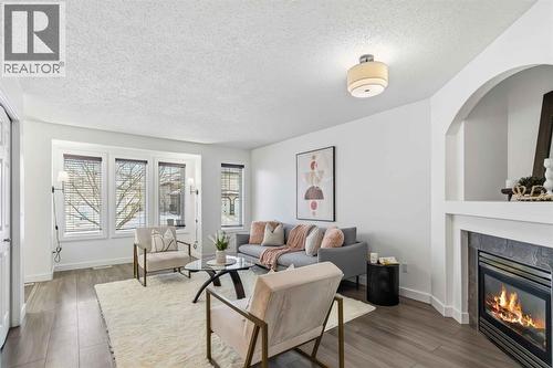250 Fox Crescent, Fort Mcmurray, AB - Indoor Photo Showing Living Room With Fireplace