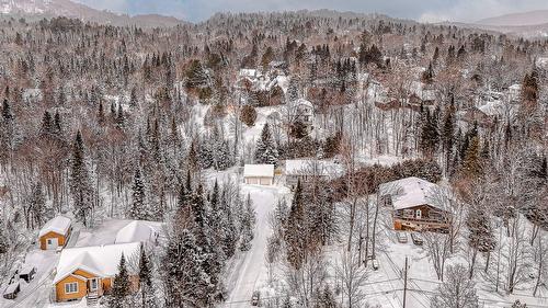 Photo aérienne - 2149  - 2151 Av. Du Mont-Vert, Val-David, QC - Outdoor With View