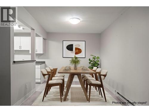 727 Houghton Road Unit# 104, Kelowna, BC - Indoor Photo Showing Dining Room