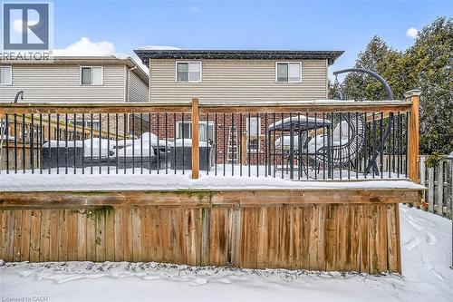 71 Jessica Street, Hamilton, ON - Outdoor With Deck Patio Veranda With Exterior