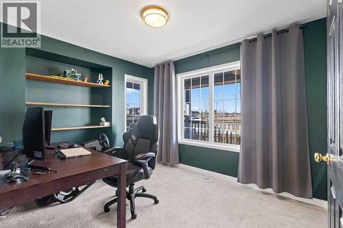 21 Wilson Road Ne, Langdon, AB - Indoor Photo Showing Office