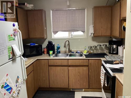 973 Argyle Street, Regina, SK - Indoor Photo Showing Kitchen With Double Sink