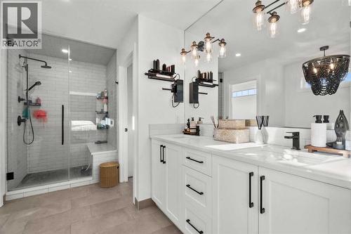 116 Ranchers View, Okotoks, AB - Indoor Photo Showing Bathroom