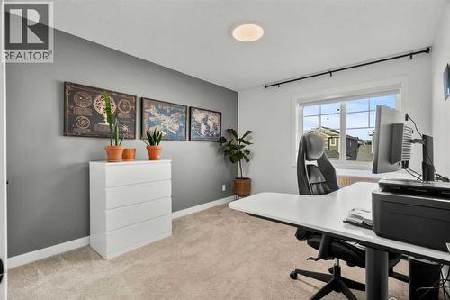 116 Ranchers View, Okotoks, AB - Indoor Photo Showing Office