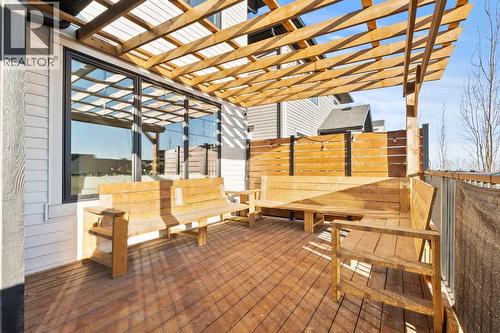 116 Ranchers View, Okotoks, AB - Outdoor With Deck Patio Veranda