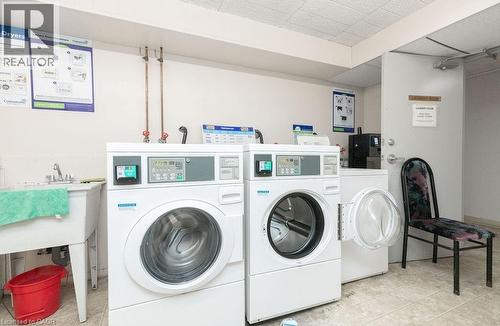 Building Laundry Room - 71 Vanier Drive Unit# 110, Kitchener, ON - Indoor Photo Showing Laundry Room