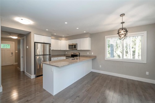2121 Charters Rd, Sooke, BC - Indoor Photo Showing Kitchen With Stainless Steel Kitchen With Upgraded Kitchen