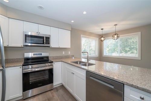 2121 Charters Rd, Sooke, BC - Indoor Photo Showing Kitchen With Stainless Steel Kitchen With Double Sink