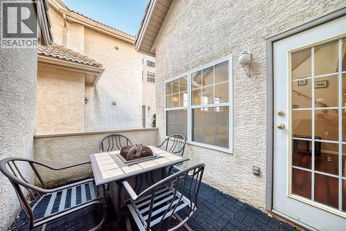 Private patio - 1906 Patterson View Sw, Calgary, AB - Outdoor With Exterior