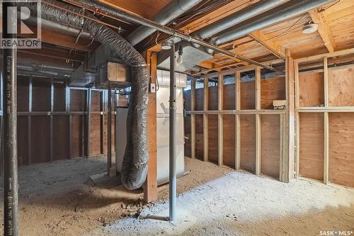 308 1St Street E, Delisle, SK - Indoor Photo Showing Basement