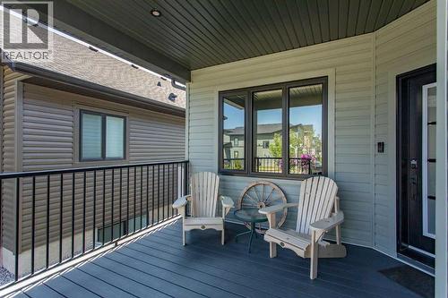 12 Emmett Crescent, Red Deer, AB - Outdoor With Deck Patio Veranda With Exterior
