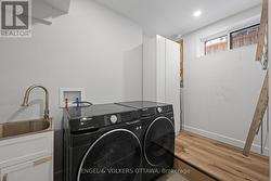 Lower level laundry - 